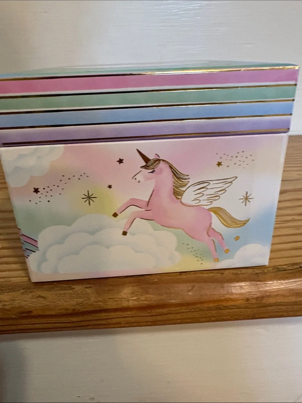 New Unicorn musical jewelry box
